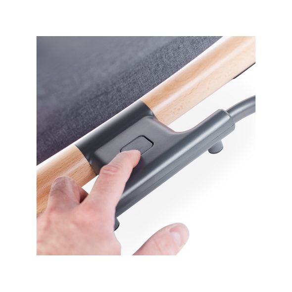 CHILDHOME LEHÁTKO SKLÁDACÍ EVOLUX NATURAL ANTHRACITE - LEHÁTKA A HOUPADLA - SPINKÁNÍ