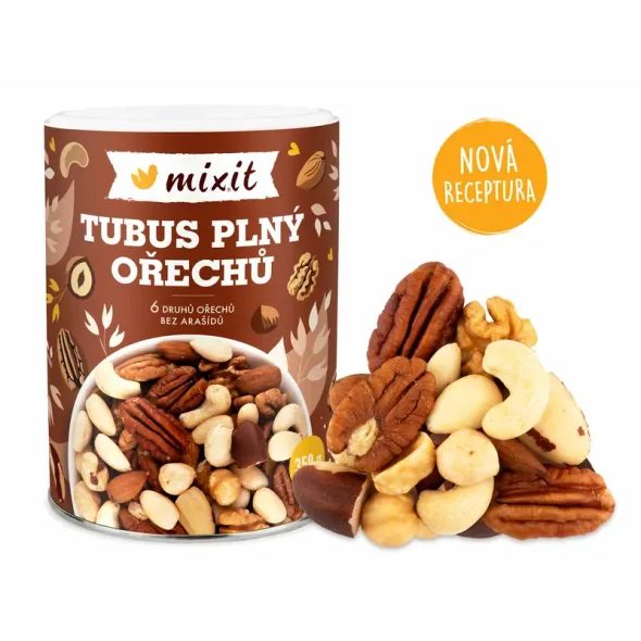 MIXIT TUBUS PLNÝ OŘECHŮ (350G) - SLADKÉ ZOBÁNÍ - PRO MAMINKY