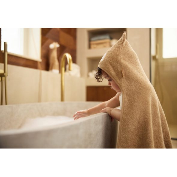 JOLLEIN OSUŠKA S KAPUCÍ 75X75CM JUNGLE JAMBO CHEETAH - OSUŠKY A DĚTSKÉ ŽUPANY - KOUPÁNÍ A ZDRAVÍ