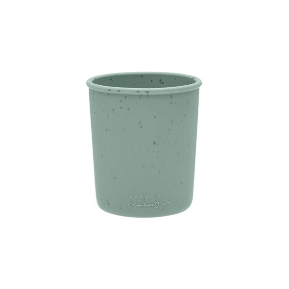 KIKKABOO KELÍMEK PLATINUM SILICONE SAGE - DĚTSKÉ HRNEČKY - KRMENÍ