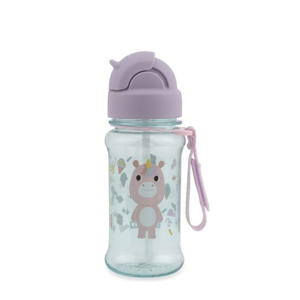 SKIP HOP LAHEV S BRČKEM 355ML BESTIES SQUAD DINO 12M+ - SPORTOVNÍ LAHVE - KRMENÍ