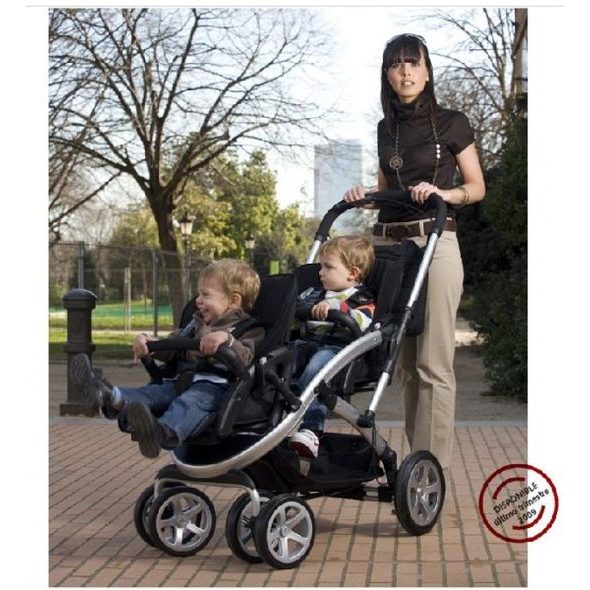 CASUALPLAY S-TWINNER BEZ PODLOŽEK - KOČÁRKY PRO DVOJČATA - KOČÁRKY A PŘÍSLUŠENSTVÍ