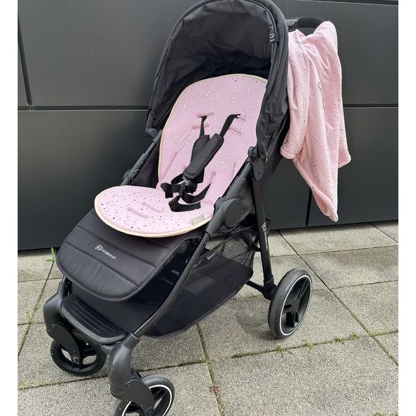 PINKIE PODLOŽKA SHINE GOLD PINK - PODLOŽKY DO KOČÁRKU - KOČÁRKY A PŘÍSLUŠENSTVÍ