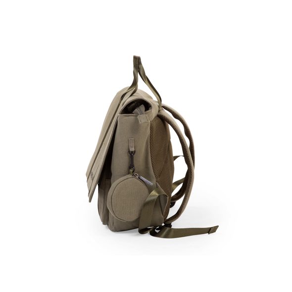 CHILDHOME ŠKOLNÍ TAŠKA CANVAS KHAKI - BATOHY A TAŠKY - PRO DĚTI