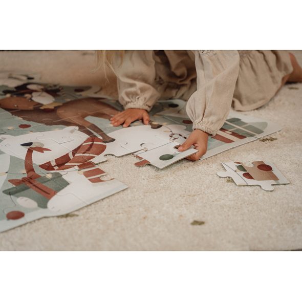 LITTLE DUTCH PUZZLE VÁNOČNÍ XL - PUZZLE - PRO DĚTI