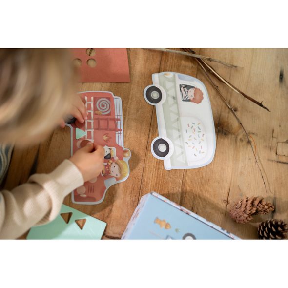 LITTLE DUTCH KREATIVNÍ SADA XL JIM & FRIENDS - LITTLE DUTCH - PRO DĚTI