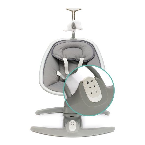 FILLIKID ELEKTRICKÁ HOUPAČKA MIMI GREY - LEHÁTKA A HOUPADLA - SPINKÁNÍ