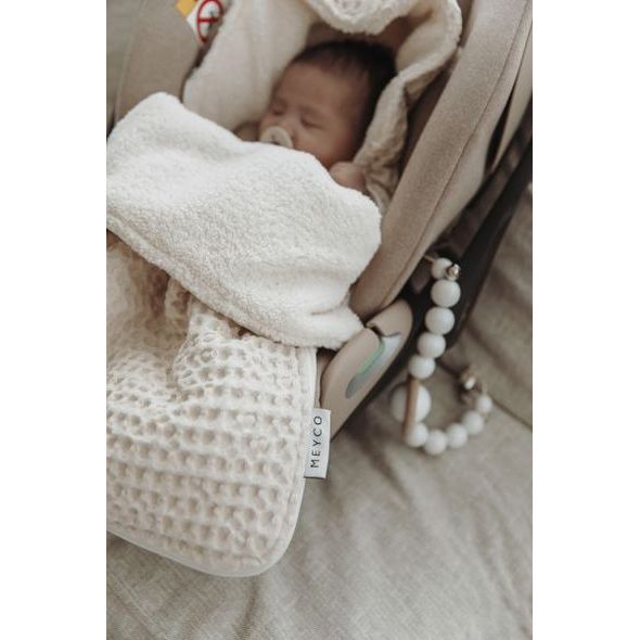 MEYCO FUSAK WAFFLE TEDDY - NATURE - FUSAKY DO KOČÁRKU - KOČÁRKY A PŘÍSLUŠENSTVÍ