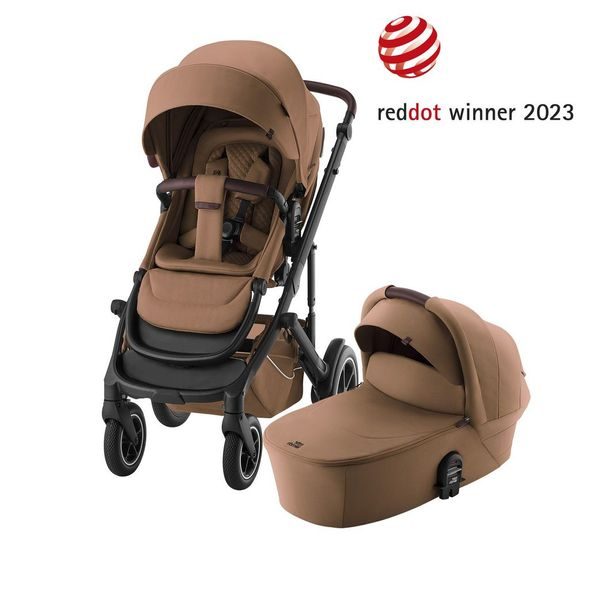 BRITAX RÖMER SET KOČÁREK SMILE 5Z + HLUBOKÁ KORBA LUX 2025 - DVOJKOMBINACE - KOČÁRKY A PŘÍSLUŠENSTVÍ
