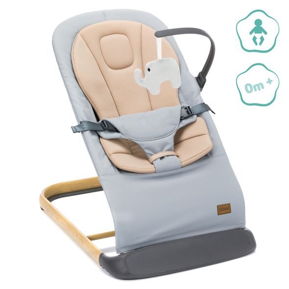 FILLIKID LEHÁTKO ROCKER GREY BEIGE - LEHÁTKA A HOUPADLA - SPINKÁNÍ
