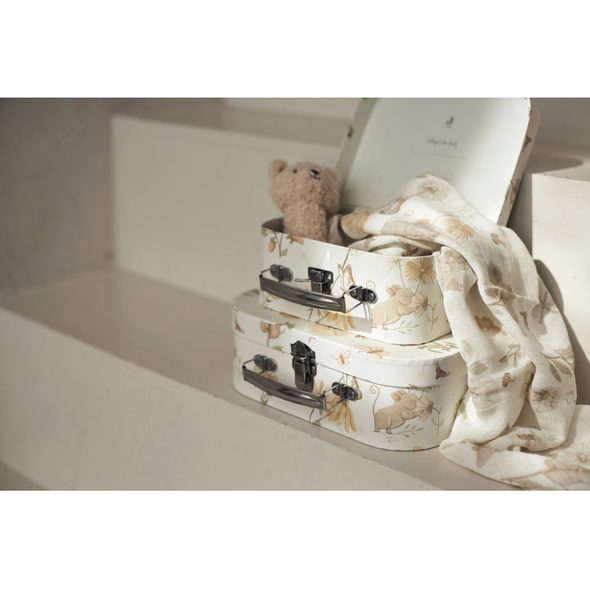 JOLLEIN SADA KUFŘÍKŮ 2 KS DREAMY MOUSE - BOXY NA HRAČKY - SPINKÁNÍ