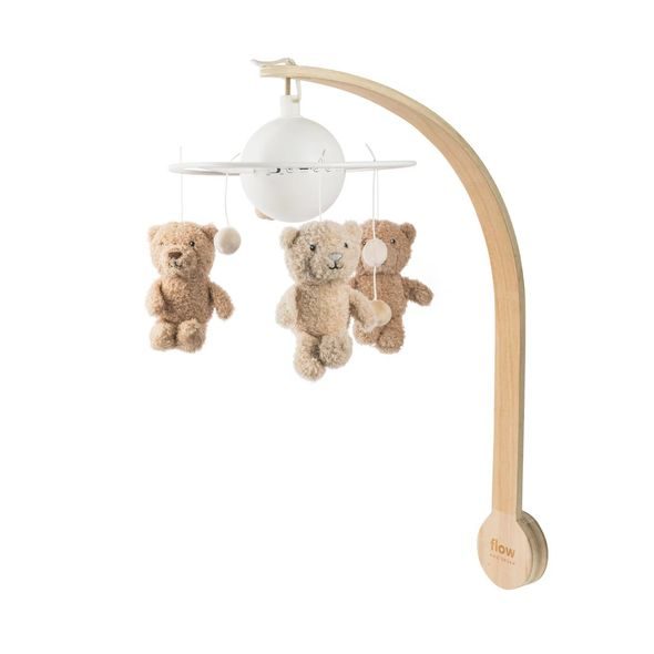 FLOW HUDEBNÍ KOLOTOČ NA POSTÝLKU LOU - KOLOTOČE NA POSTÝLKU - PRO DĚTI