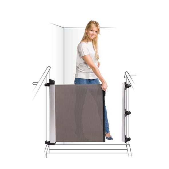 LASCAL KIDDY GUARD AVANT - ROLOVACÍ ZÁBRANA (OTVOR DO 120 CM) - BEZPEČNOST DĚTÍ V DOMÁCNOSTI - KOUPÁNÍ A ZDRAVÍ