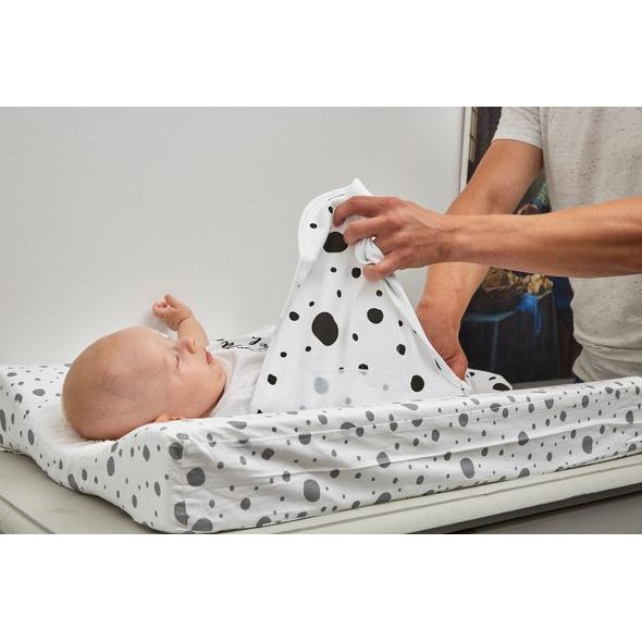 MEYCO ZAVINOVAČKA 0-3 M - DOTS BLACK - ZAVINOVAČKY - SPINKÁNÍ