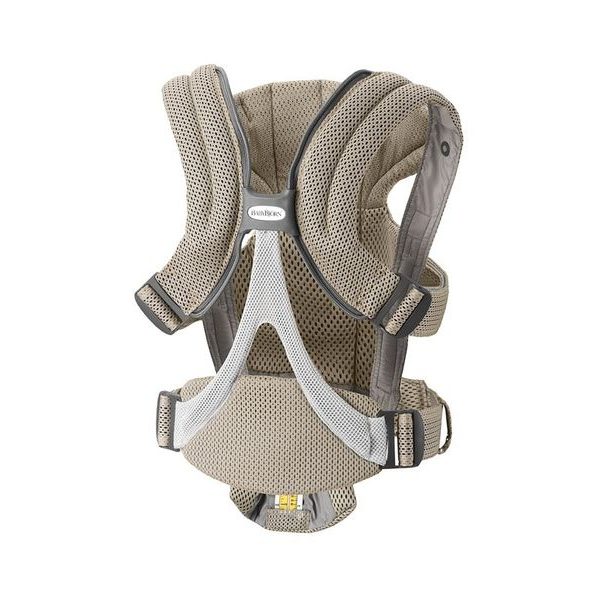 BABYBJÖRN ERGONOMICKÉ NOSÍTKO MOVE GREY BEIGE 3D MESH - ERGONOMICKÁ NOSÍTKA - NOŠENÍ & SPORT