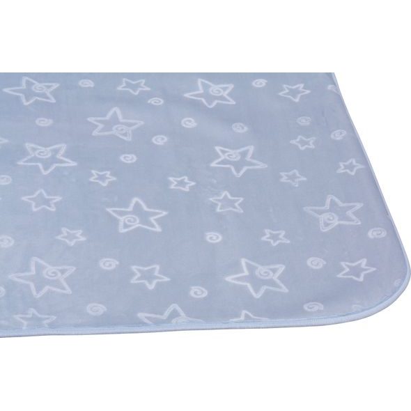 SCARLETT SCARLETT DĚTSKÝ KOBEREČEK HVĚZDA 118X144CM MODRÝ - HRACÍ PODLOŽKY NA ZEM - SPINKÁNÍ