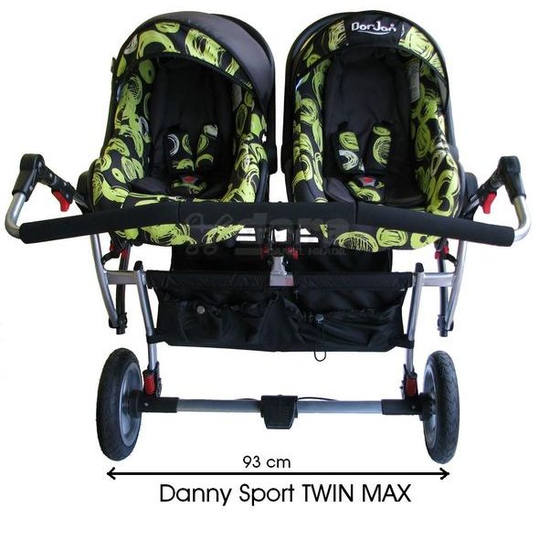 DORJAN DANNY SPORT TWIN MAX 2014 - KOČÁRKY PRO DVOJČATA - KOČÁRKY A PŘÍSLUŠENSTVÍ