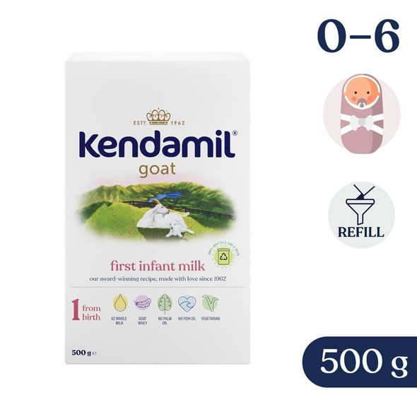 KENDAMIL KOZÍ BATOLECÍ MLÉKO 1 (500 G) - KOJENECKÁ MLÉKA - KRMENÍ