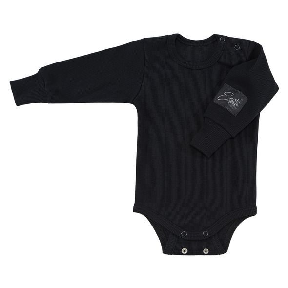 ESITO ROSTOUCÍ BODY ŽEBROVANÉ COLOR BLACK - BODY - PRO DĚTI