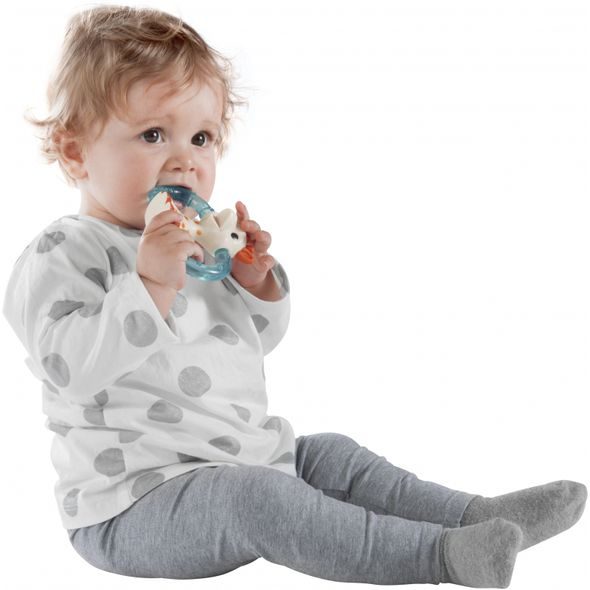 VULLI DVOJITÝ CHLADÍCÍ KOUSACÍ KROUŽEK - KOUSÁTKA - PRO DĚTI