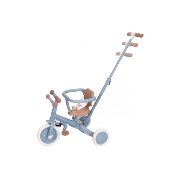 LITTLE DUTCH TŘÍKOLKA 4V1 BLUE - TŘÍKOLKY ŠLAPACÍ - NOŠENÍ & SPORT