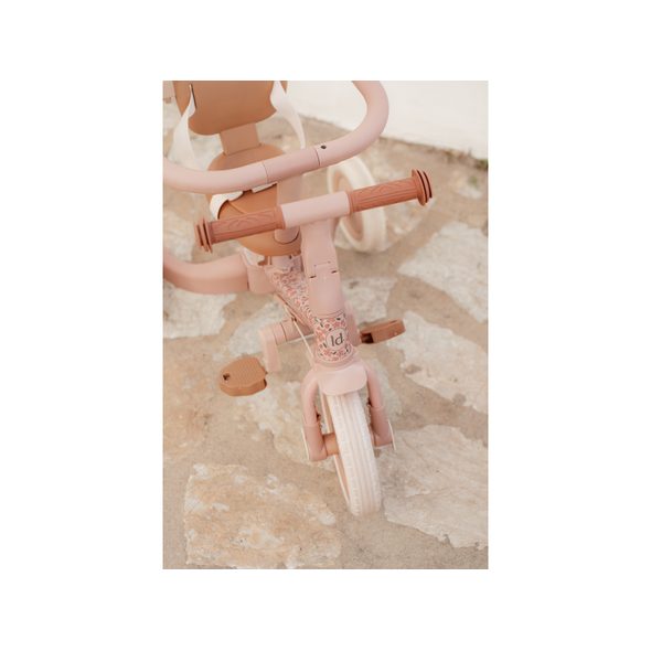 LITTLE DUTCH TŘÍKOLKA 4V1 PINK - TŘÍKOLKY ŠLAPACÍ - NOŠENÍ & SPORT