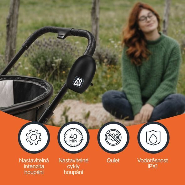 ZOPA HOUPADLO KOČÁRKU PŘENOSNÉ BOBBY NABÍJECÍ - HOUPADLA - KOČÁRKY A PŘÍSLUŠENSTVÍ