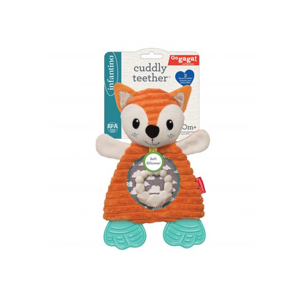 INFANTINO MUCHLÁČEK LIŠÁK S KOUSÁTKY - USÍNÁČCI MAZLÍCÍ - PRO DĚTI