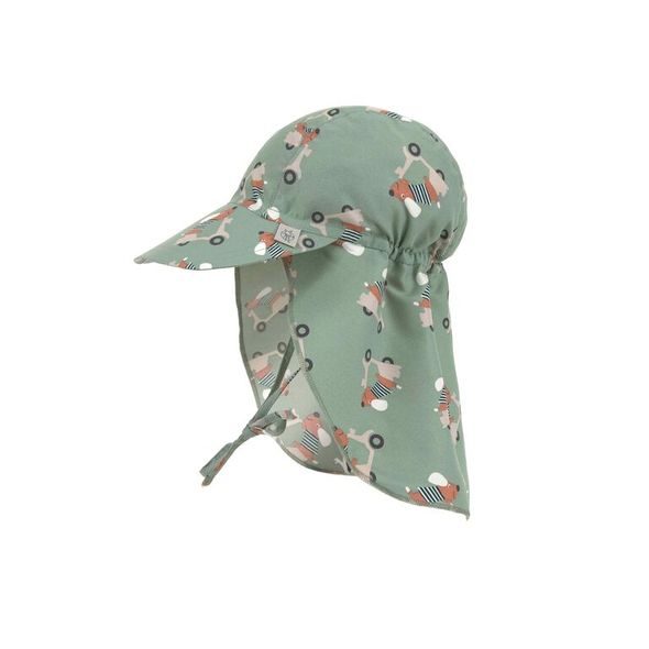 LÄSSIG KLOBOUČEK SCOOTER/DOG GREEN 7-12M (VEL. 45/47) - ČEPIČKY A KLOBOUČKY - PRO DĚTI