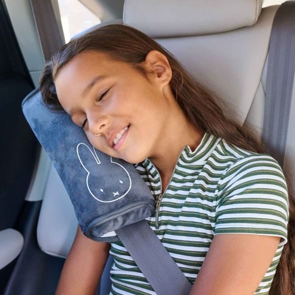 DOOKY CHRÁNIČ PÁSU SEATBELT PILLOW DARK GREY MIFFY - POLSTROVÁNÍ PÁSŮ - AUTOSEDAČKY A PŘÍSLUŠENSTVÍ