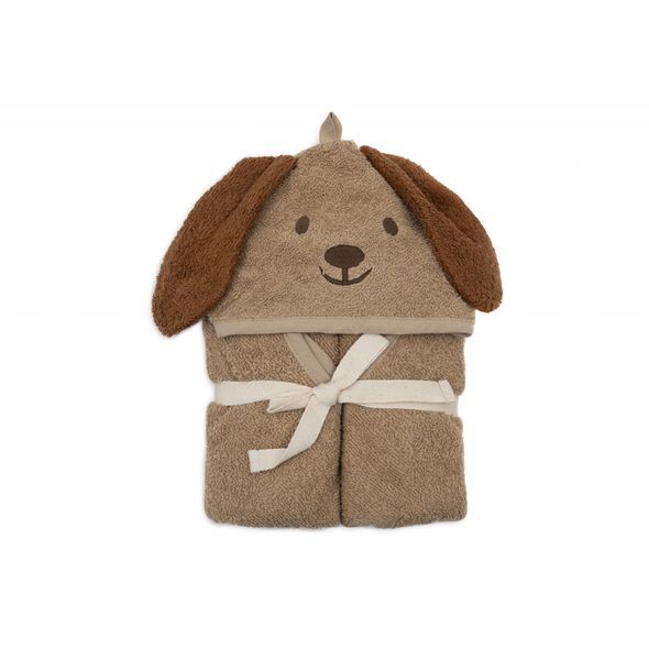 JOLLEIN OSUŠKA S KAPUCÍ FROTÉ 75X75CM PEJSEK DIEGO - OSUŠKY A DĚTSKÉ ŽUPANY - KOUPÁNÍ A ZDRAVÍ