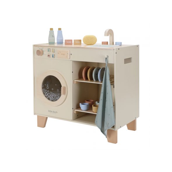 LITTLE DUTCH PRAČKA DŘEVĚNÁ - LITTLE DUTCH - PRO DĚTI