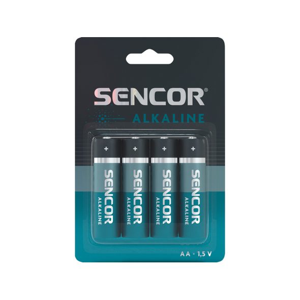 SENCOR ALKALICKÉ BATERIE AA 4 KS - BATERIE - PRO DĚTI