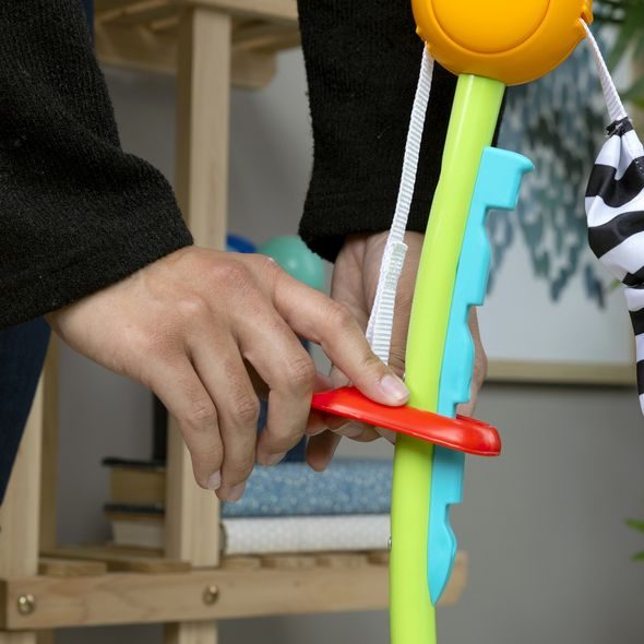 BABY EINSTEIN SKÁKADLO/AKTIVNÍ CENTRUM 2V1 CURIOSITY COVE™ 6M+ DO 11KG - VOZÍTKA A ODRÁŽEDLA - PRO DĚTI