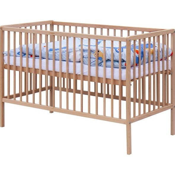 SCARLETT DĚTSKÁ POSTÝLKA S KOMPLETNÍ VÝBAVOU SCARLETT 120 X 60 CM - NARY - DŘEVĚNÉ POSTÝLKY - SPINKÁNÍ