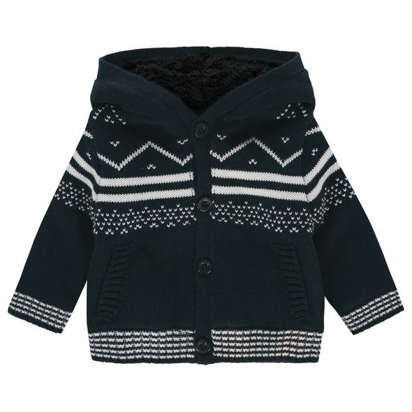 NOPPIES CARDIGAN BOSTON DARK SAPPHIRE - KABÁTKY, MIKINKY - PRO DĚTI