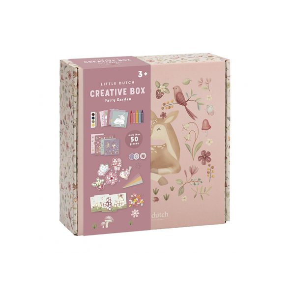LITTLE DUTCH KREATIVNÍ SADA FAIRY GARDEN - VÝTVARNÉ POMŮCKY A HRAČKY - PRO DĚTI