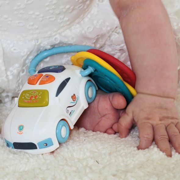 BO JUNGLE HUDEBNÍ AUTÍČKO S KLÍČEMI 12M+ - HRAČKY SE ZVUKY - PRO DĚTI