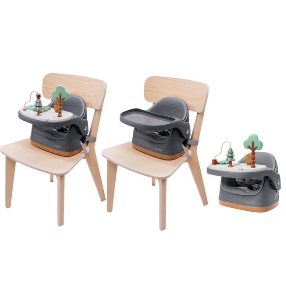 MAXI-COSI JAY PLUS ŽIDLIČKA ELEGANCE GRAPHITE - JÍDELNÍ ŽIDLIČKY CESTOVNÍ - KRMENÍ