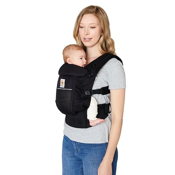 ERGOBABY ADAPT SOFT FLEX MESH ONYX BLACK - ERGONOMICKÁ NOSÍTKA - NOŠENÍ & SPORT