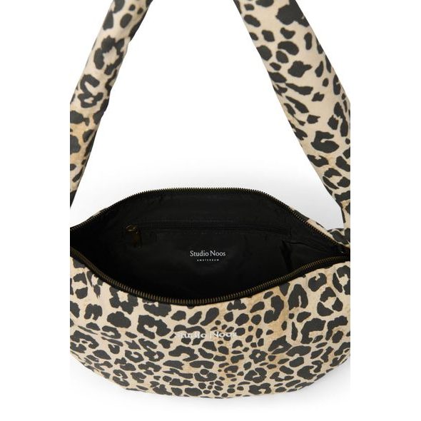 STUDIO NOOS SOFT COTTON MINI CROSS BODY BAG LEOPARD - ORGANIZÉRY A KOŠÍKY - KOČÁRKY A PŘÍSLUŠENSTVÍ