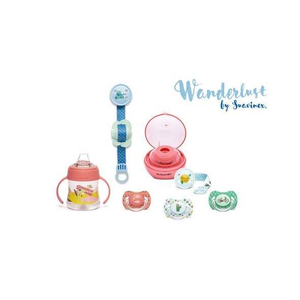 SUAVINEX SUAVINEX | PRVNÍ LÁHEV S OUŠKY WANDERLUST 150 ML - KOJENECKÉ LAHVE - KRMENÍ