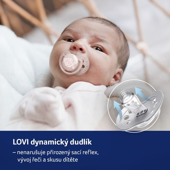 LOVI NOVOROZENECKÁ STARTOVACÍ SADA BABY SHOWER KLUK - KOJENECKÉ LAHVE - KRMENÍ