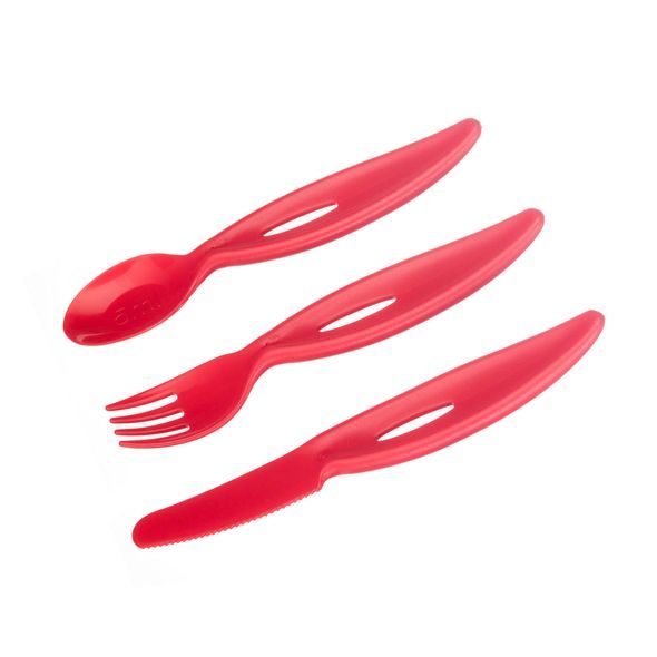 CANPOL BABIES PLASTOVÝ PŘÍBOR 3KS I LOVE MUMMY/DADDY - LŽIČKY A PŘÍBORY - KRMENÍ