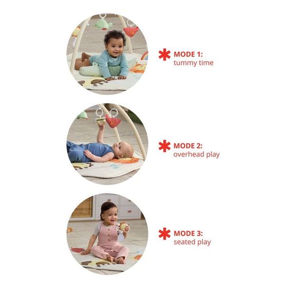 SKIP HOP DEKA NA HRANÍ GEOMETRIC WONDERS 0M+ - HRACÍ PODLOŽKY NA ZEM - SPINKÁNÍ