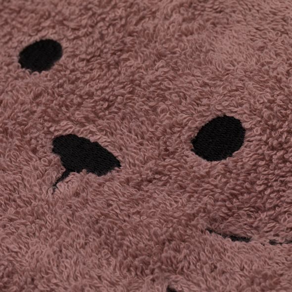 FILLIKID OSUŠKA S KAPUCÍ RABBIT PINK 75X75CM - OSUŠKY A DĚTSKÉ ŽUPANY - KOUPÁNÍ A ZDRAVÍ