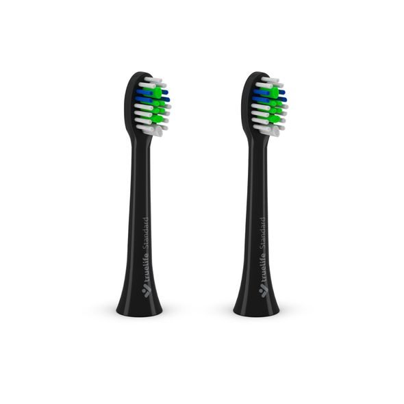 TRUELIFE SONICBRUSH COMPACT-SERIES HEADS STANDARD BLACK 2 PACK - PÉČE O ZUBY - PRO MAMINKY