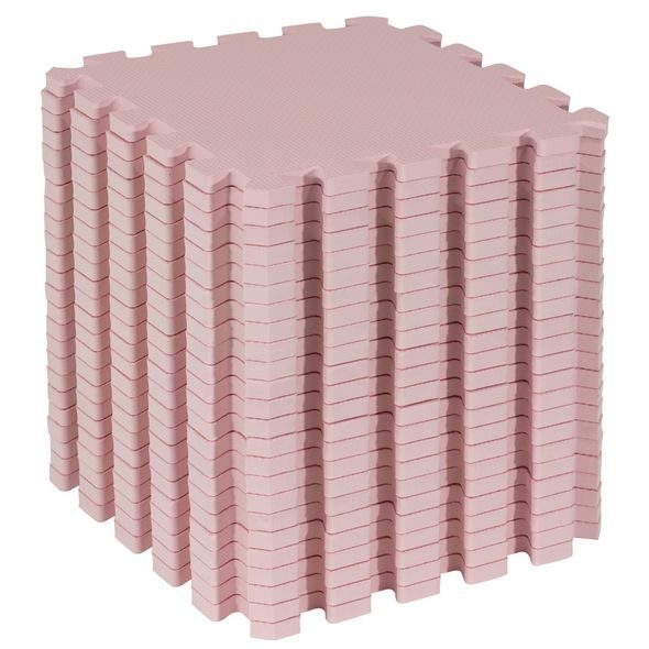 RIALTO BABY HRACÍ PODLOŽKA PUZZLE LIGHT PINK 180X120CM - HRACÍ PODLOŽKY NA ZEM - SPINKÁNÍ