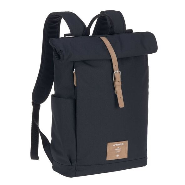 LÄSSIG GREEN LABEL ROLLTOP BACKPACK NIGHT BLUE - PŘEBALOVACÍ BATOHY - KOČÁRKY A PŘÍSLUŠENSTVÍ