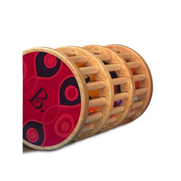 B-TOYS VÁLEC S KULIČKAMI DŘEVĚNÝ RAIN RUSH - MOTORICKÉ A HRY - PRO DĚTI